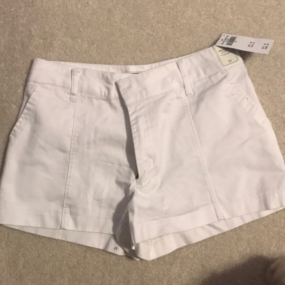White shorts